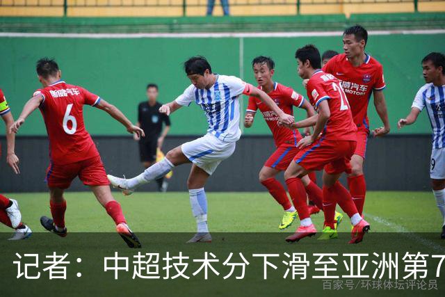记者：中超技术分下滑至亚洲第7 亚冠席位变为2+2